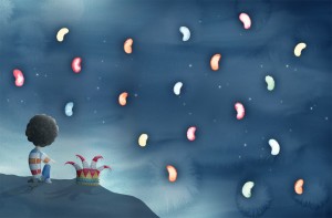 Magic Jelly Bean Tree sky